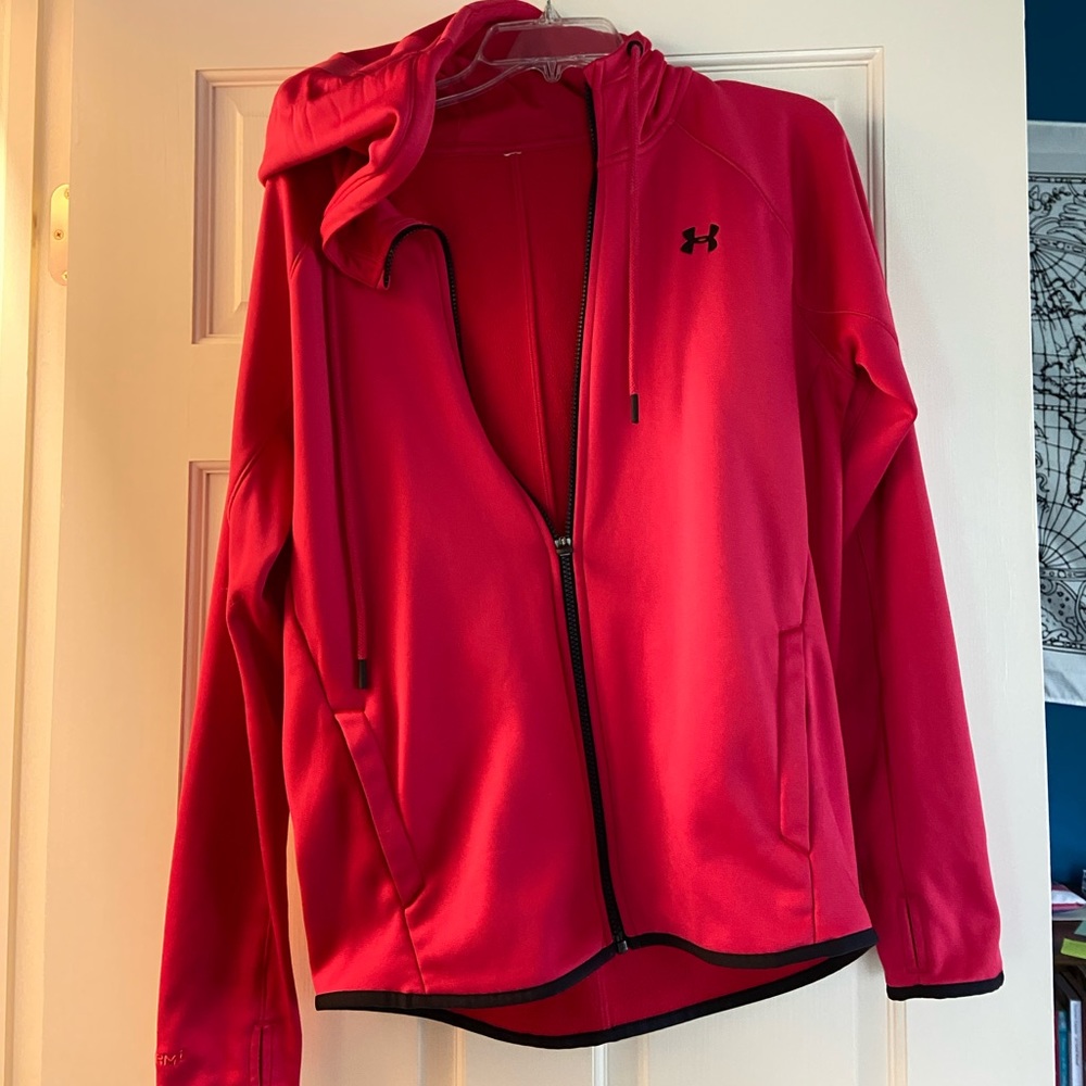 Under Armour Pink Zip Up